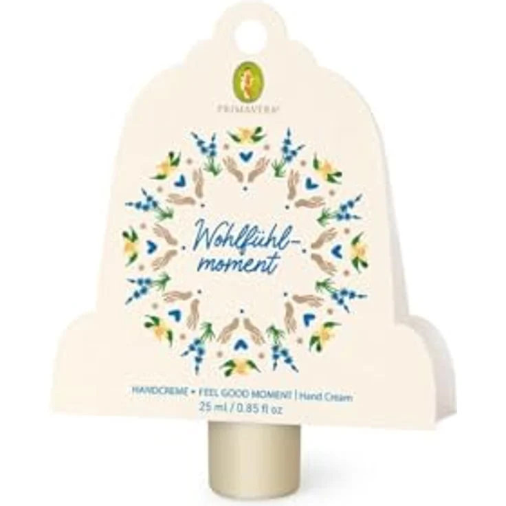 PRIMAVERA Geschenkanhänger Wohlfühlmoment - Handcreme Pure Entspannung mit Lavendel bio & Vanille Extrakt bio, vegan, 30 ml – Bild 3