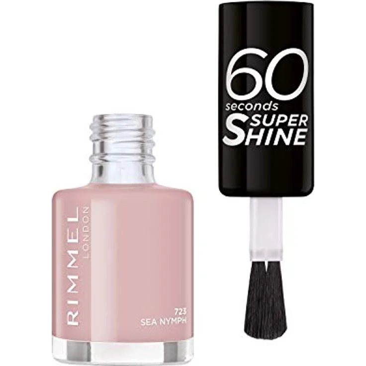 Rimmel London 60 Seconds Super-Shine Nagellack, 8 ml - Natürliche Unterstützung für Ihre Ernährung, Energiebooster im Alltag, Verantwortungsvolle Inhaltsstoffe – Bild 2