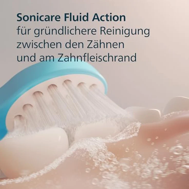 PHILIPS Sonicare For Kids, Original Ersatzbürstenköpfe für Kinder ab 3 Jahren, 2er-Pack, HX6032/90, Sanfte Reinigung mit Schalltechnologie, Blau – Bild 4