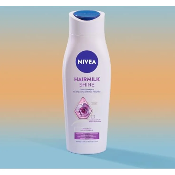 NIVEA Haarmilch Natürlicher Glanz pH-Balance Haarshampoo 250 ml – Bild 4