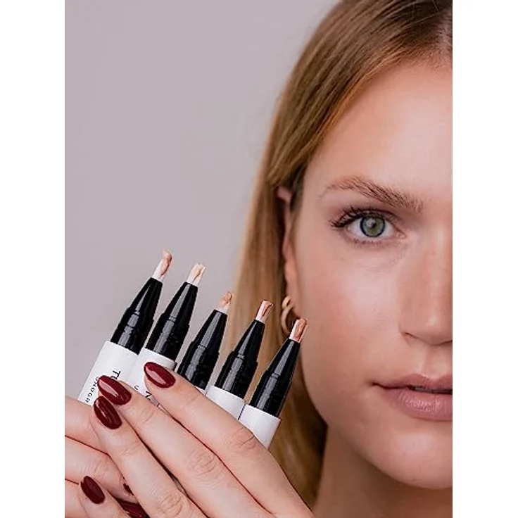Und Gretel Tunkal Concealer, 4 ml, Nr. 3 - Deep Beige, feuchtigkeitsspendende Formel mit lichtreflektierenden Pigmenten – Bild 3
