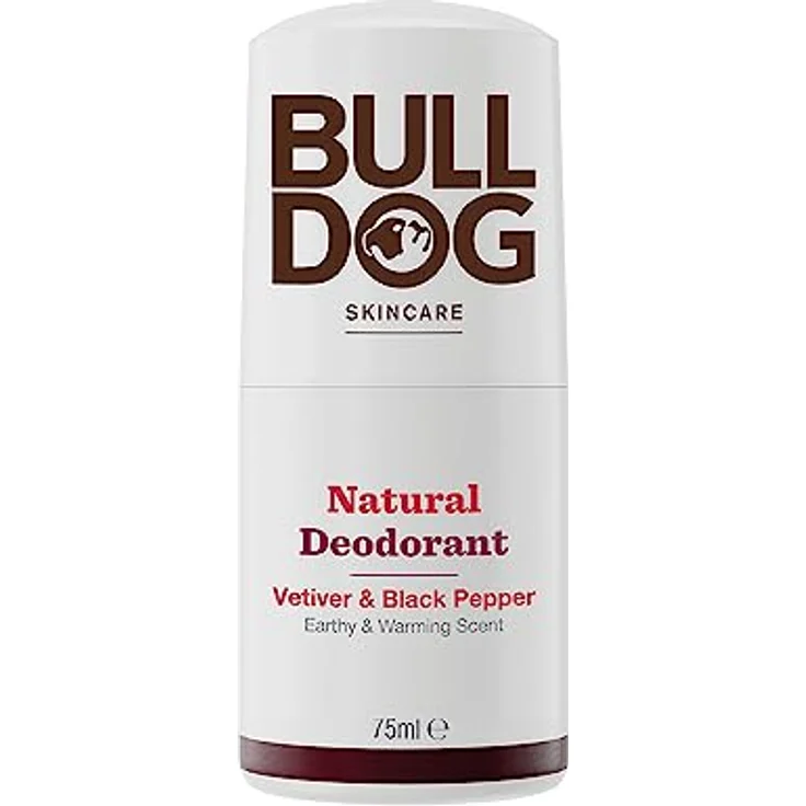 Bulldog Vetiver and Black Pepper Deodorant, 75 ml - Männer-Deo mit langanhaltendem Schutz und Frische, pflegt die Haut – Bild 1