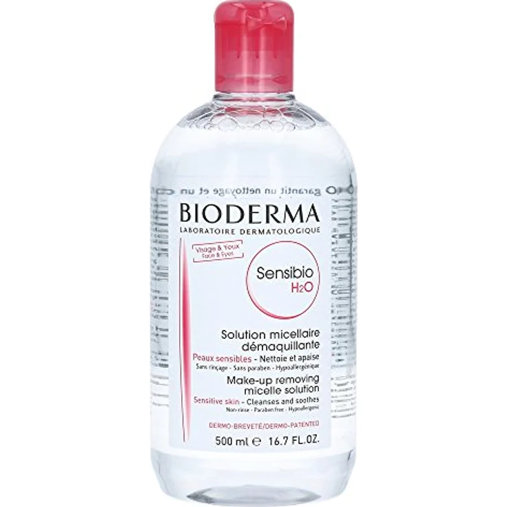 Bioderma Lotion Sensibio H2O Solution Micellaire, für Damen und Herren 500 ml – Bild 2