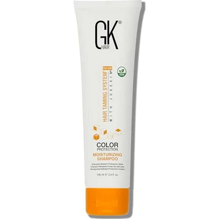 GK Hair Color Protection Moisturizing Shampoo, 100 ml, hydratisierendes Shampoo zum Schutz der Haarfarbe ohne Sulfate