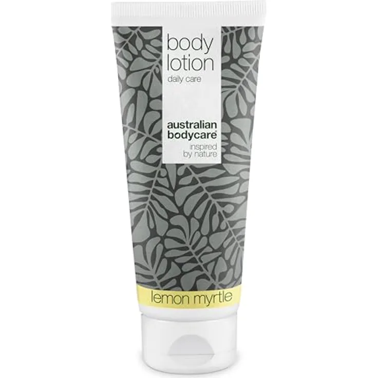 Körperlotion für Damen & Herren 200 ml | Teebaumöl Body + Lemon Myrtle Lotion für trockene Haut | Tägliche Pflege Lindert Pickel, Scherpilzflechte, Pilze, Jock Itch, Akne und Körpergeruch