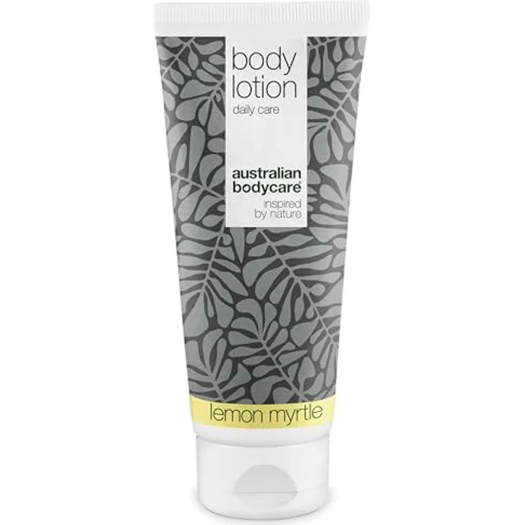 Körperlotion für Damen & Herren 200 ml | Teebaumöl Body + Lemon Myrtle Lotion für trockene Haut | Tägliche Pflege Lindert Pickel, Scherpilzflechte, Pilze, Jock Itch, Akne und Körpergeruch – Bild 1