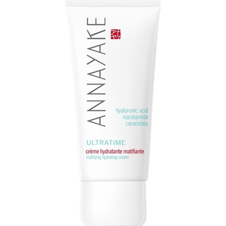 Annayake Ultratime Matifying Hydrating Cream, Feuchtigkeitscreme für Mischhaut und ölige Haut mit Hyaluronsäure, 50 ml