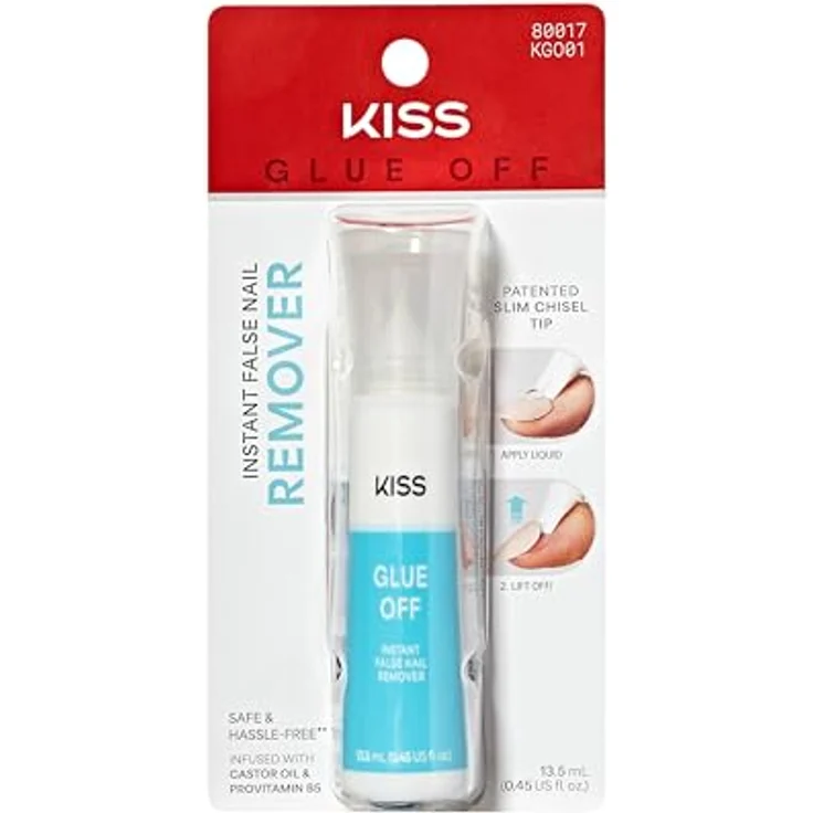 KISS KISS KS Glue Off False Nail Remover Nagelpflegezubehör 13.5 ml – Bild 2