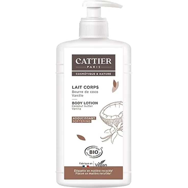 Cattier leche corporal suavizante 500ml
