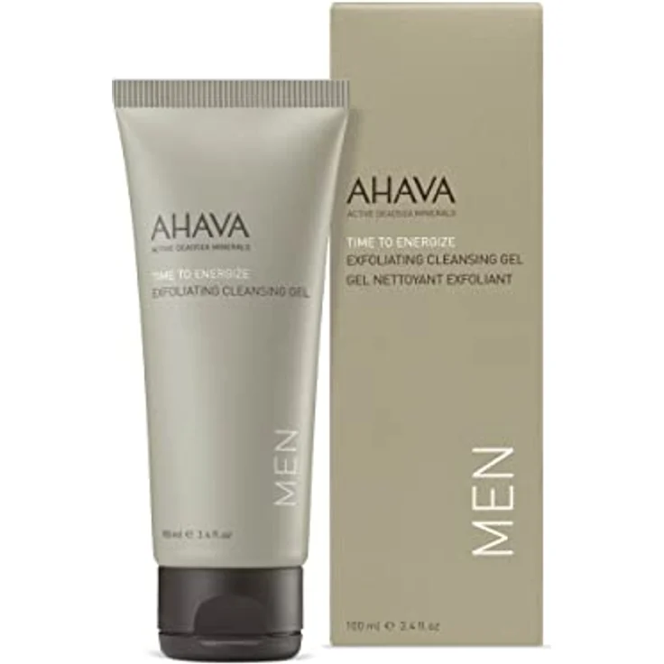 Ahava Time To Energize Exfoliating Cleansinggel 100 ml, löst abgestorbene Hautzellen, Parabenfrei – Bild 2