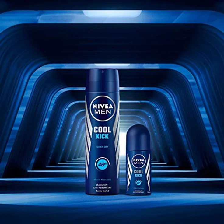 Nivea Men Nivea Roll-On Cool Kick Men - 50 ml - 6 Stück – Bild 3
