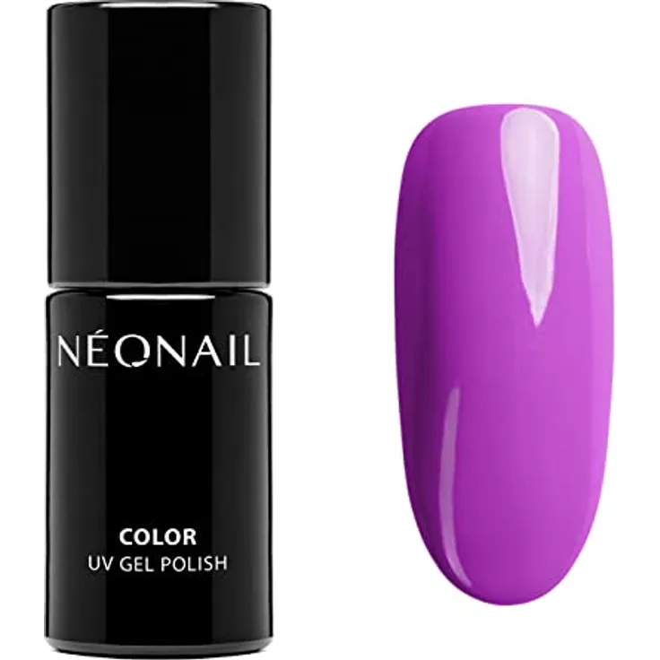 NÉONAIL UV Nagellack 7,2 ml Violett Feel Divine - Starke Pigmentierung, langanhaltende Maniküre - UV Lack Gel Nägel Nageldesign Shellack