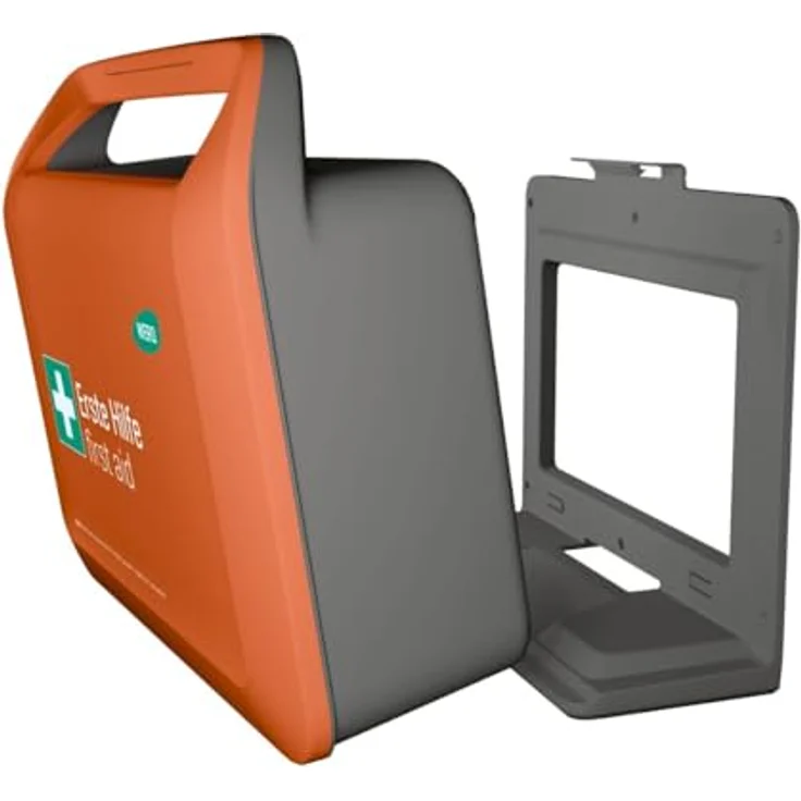 WERO Erste-Hilfe-Koffer Smart Case groß ÖNORM Z 1020, staub- & spritzwassergeschützt mit Farbleitsystem und Wandhalterung – Bild 5