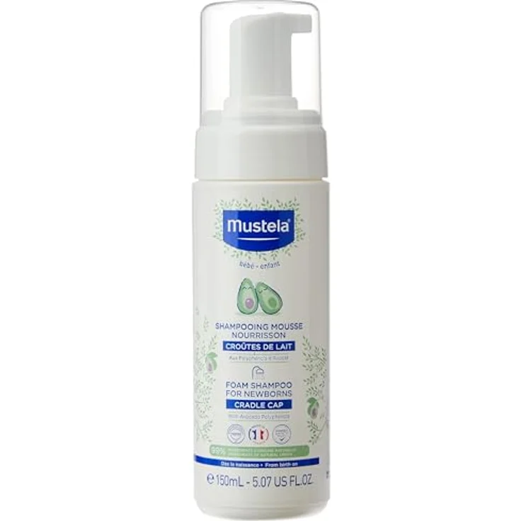 Mustela Foam Shampoo For Newborns 150 ml – Bild 2