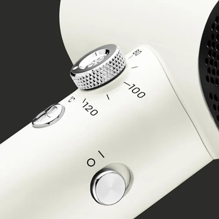 Trisa Plasma Ionic Pro, Ionen Haartrockner mit 1800W BLDC Motor, 3 Geschwindigkeiten, 3m Kabel, incl. Ondulierdüse & Diffusor, fortschrittliche Ionentechnologie – Bild 4