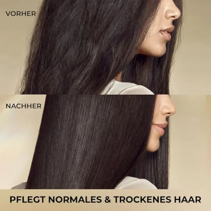 Pantene Pro-V Moisture Boost Heat & Glow Leave-In-Creme, 135ml, Hitzeschutz bis 230 °C, Anti-Frizz, feuchtigkeitsspendend für gesundes Haar – Bild 3