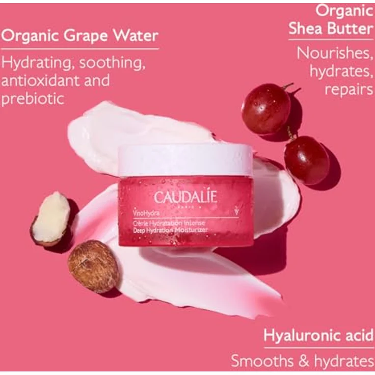 CAUDALIE VinoHydra Deep Hydration Moisturizer 50 ml, Gesichtscreme von Caudalie – Bild 3
