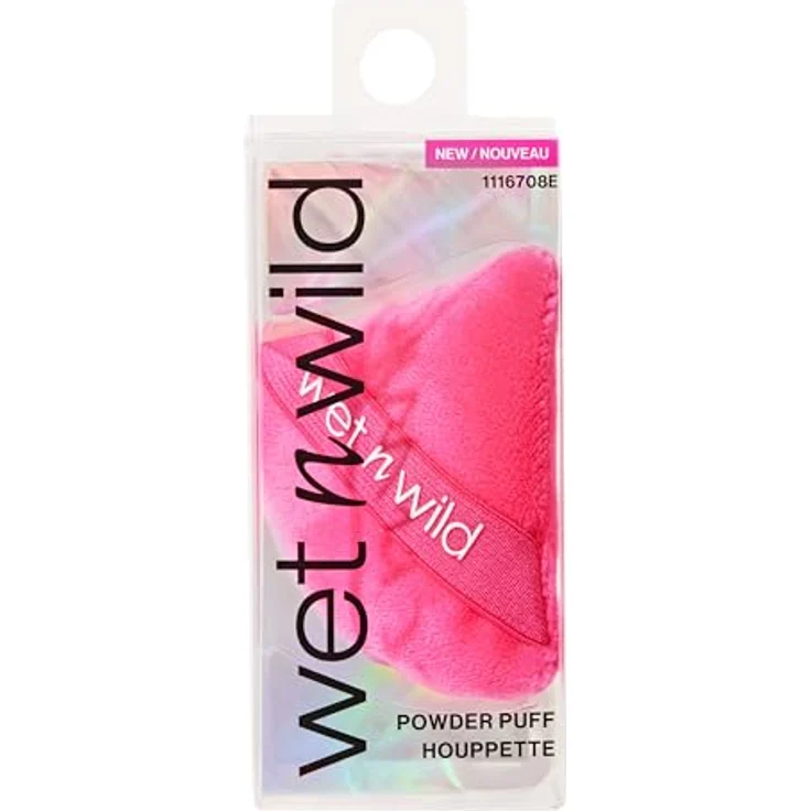 Wet n Wild Powder Puff, Wiederverwendbarer Makeup-Applikator für loses und kompaktes Puder, Samtweiches Material, Dreieckige Form für präzisen Auftrag – Bild 5