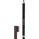 Manhattan Brow'Tastic Professional Pencil Fb. 004 Black Brown, Augenbrauenstift mit integriertem Bürstchen, 1,4 g