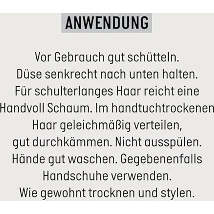 Guhl Schaum-Tönungsfestiger - Farbe 40 Mittelbraun - Sanfter Halt, Volumen und Farbglanz - Haarfärbemittel 100ml – Bild 4