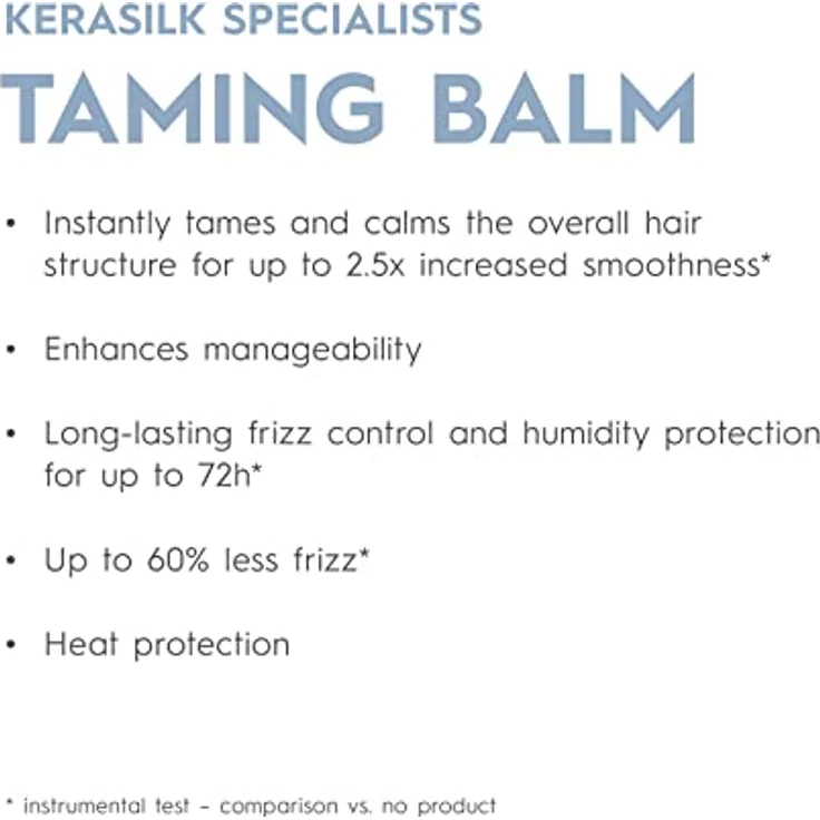 Kerasilk Specialist, Bändigender Haarbalsam für widerspenstiges und krauses Haar, 75ml – Bild 2