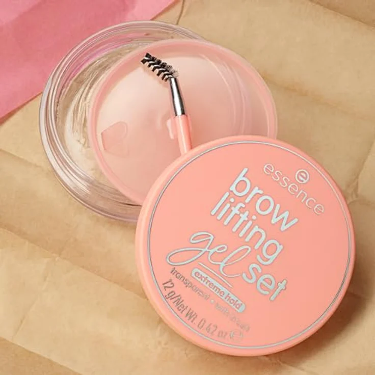 essence brow lifting gel set, Augenbrauengel, Transparent, langanhaltend, definierend, fixierend, transluzent, vegan, ohne Mikroplastikpartikel, Nanopartikel frei, ohne Parfüm, 1er Pack (12g) – Bild 3