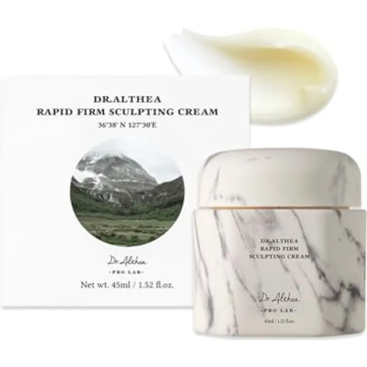 Dr. Althea Rapid Firm Sculpting Cream, Gesichtscreme mit Edelweiss-Extrakt, Kollagen und Hyaluronsäure, 45ml