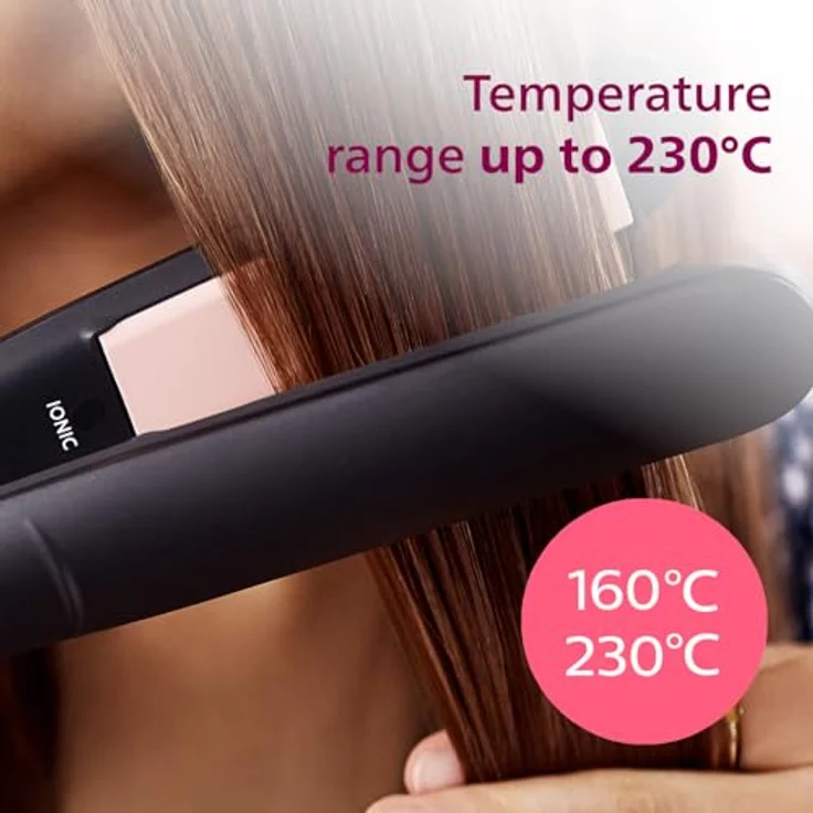 Philips ThermoProtect Haarglätter BHS378-00 mit Keratin-Keramikplatten Keramik-Glätteisen & Ionen-Technologie für seidig glattes Haar – Bild 7