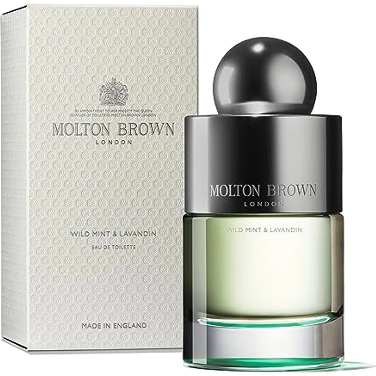 Molton Brown Wild Mint & Lavandin Eau de Toilette 100 ml, frische Minze und kraftvoller Lavandin, Herrenduft – Bild 2
