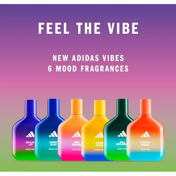 adidas Vibes Spark Up EDP 30ml Herrenduft, 6 Stimmungsdüfte – Bild 5