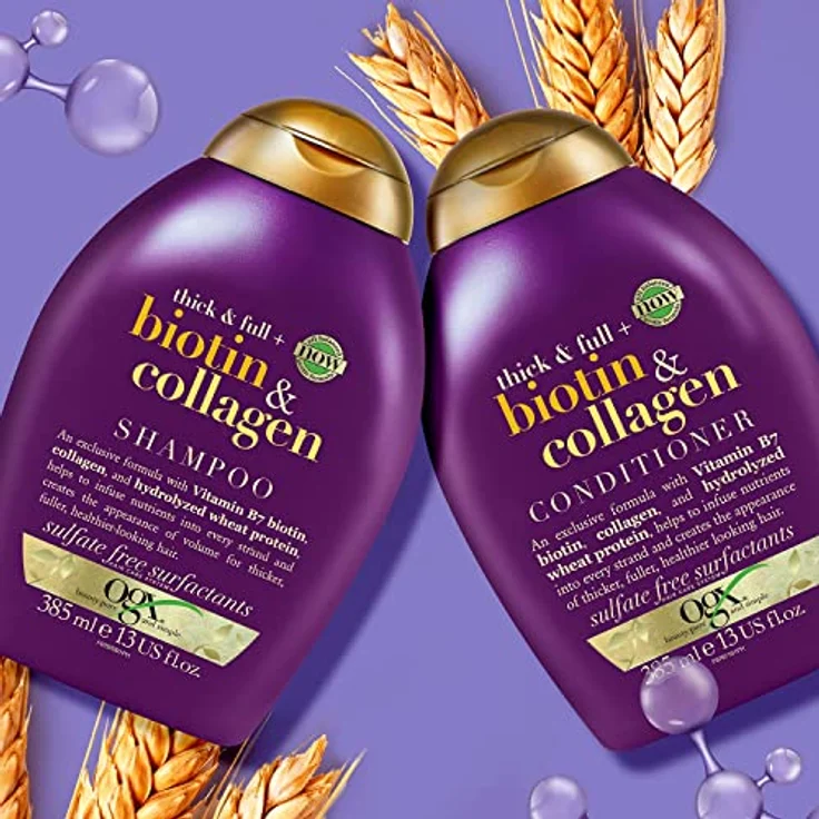 OGX Thick & Full + Biotin & Collagen Shampoo 88,7 ml – Bild 3