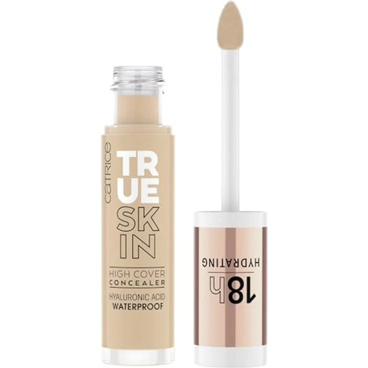 Catrice True Skin High Cover Concealer, Nr. 032, Nude, Anti-Pickel, feuchtigkeitsspendend, natürlich, für trockene Haut, vegan, ölfrei, wasserfest, ohne Alkohol, 1er Pack (4.5ml) – Bild 2