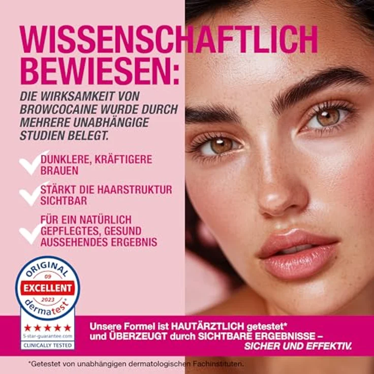 Svenja Walberg BROWCOCA!NE® Augenbrauen-Serum für schnelles Wachstum, vegane Pflege, Testsieger, MADE IN GERMANY – Bild 3