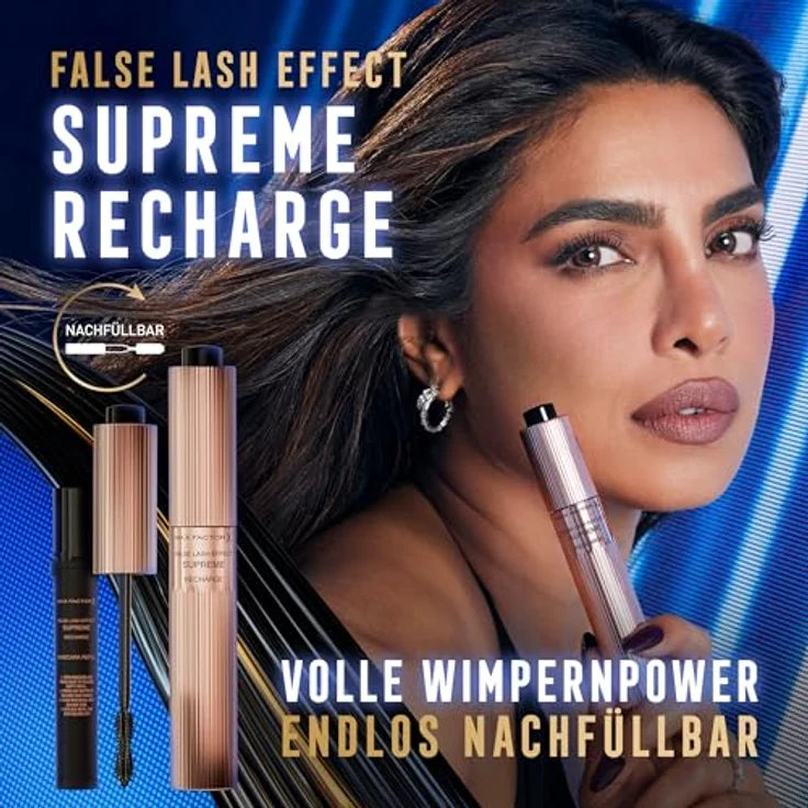 Max Factor False Lash Effect Supreme Recharge, Mascara für künstlichen Wimpern-Effekt, Schwarz, 8 ml – Bild 5