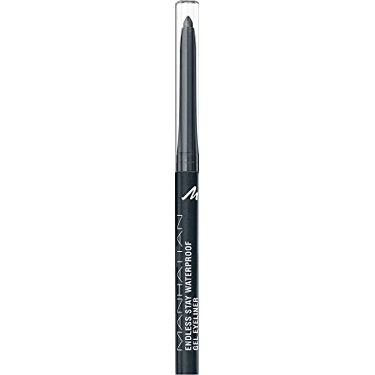 Manhattan Endless Stay Waterproof, Grauer Gel Eyeliner mit herausdrehbarer Mine ohne Anspitzen, Farbe Earl Grey 008, 1 x 2,6g – Bild 2
