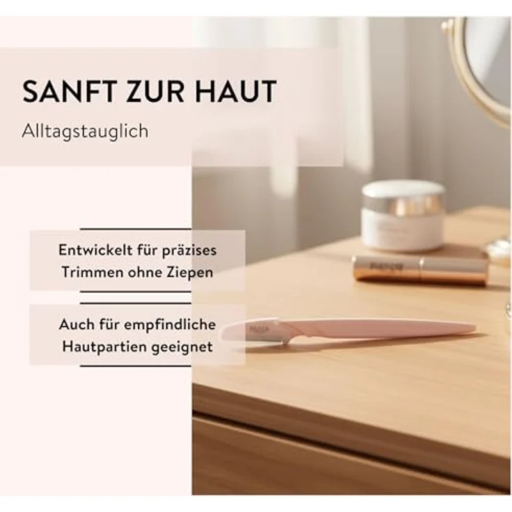 PARSA Beauty Gesichtshaarentferner Essential Trimmer 8er-Set, Präzisions-Rasierer für Augenbrauen & Dermaplaning – Bild 5