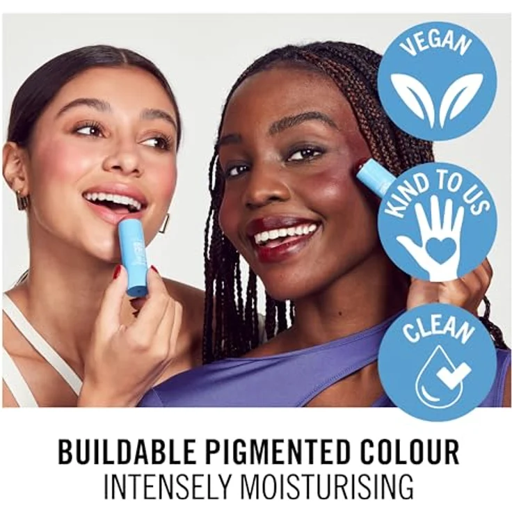 Rimmel London KIND & FREE tinted multi stick 5 gr, tierversuchsfrei und vegan, hochpigmentierte Farbe, intensiv feuchtigkeitsspendend – Bild 4