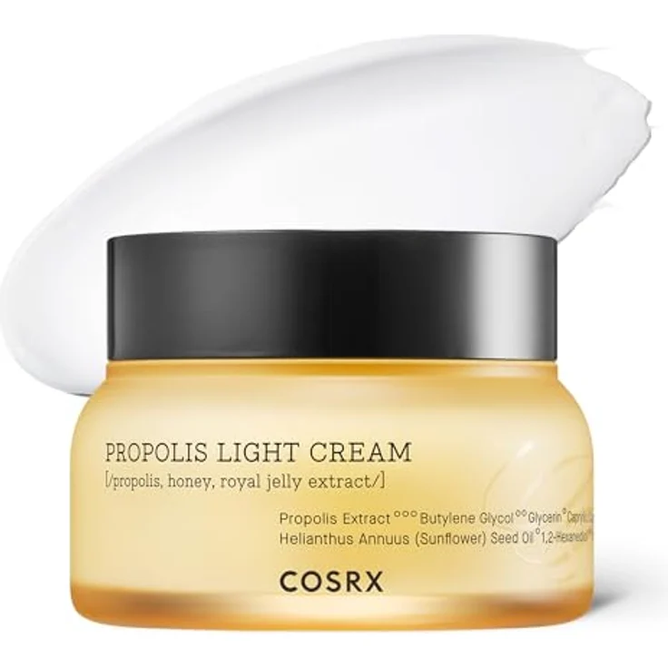 COSRX Full Fit Propolis Light Cream, Propolis 64.5%, feuchtigkeitsspendende Gesichtscreme für Tag und Nacht, Korean Skincare, 2.19 Fl.oz / 65ml – Bild 2