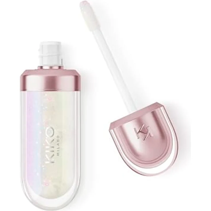 KIKO Milano 3D Hydra Lip Oil, Lippenöl mit feuchtigkeitsspendender Wirkung, Farbton 01 Milky Way, 6.5 ml – Bild 1