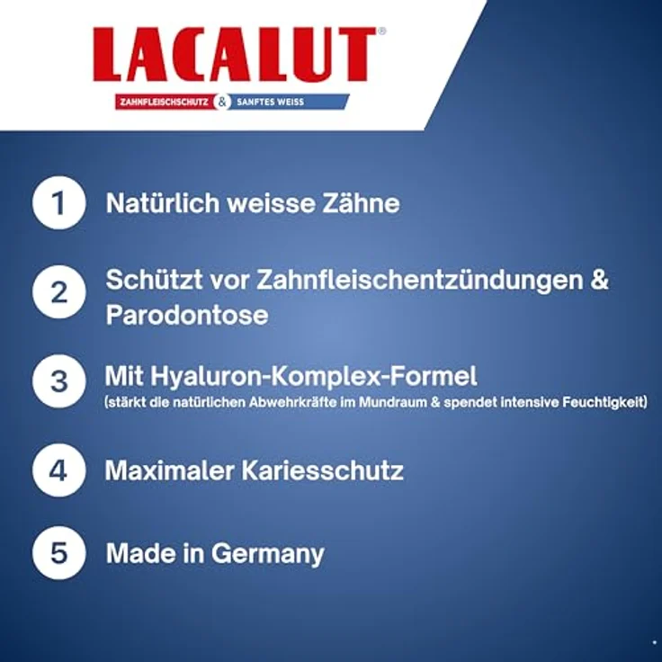 Dr. Theiss Naturwaren Lacalut aktiv Zahnfleischschutz & sanftes Weiß 75 ml – Bild 5