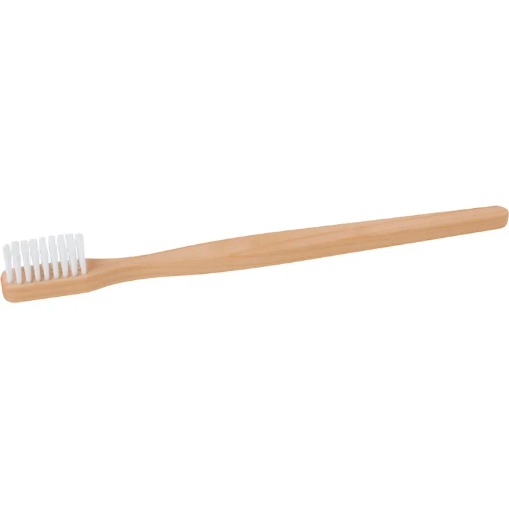 Redecker Zahnbürste gewachstes Buchenholz, Filamente, 18 cm