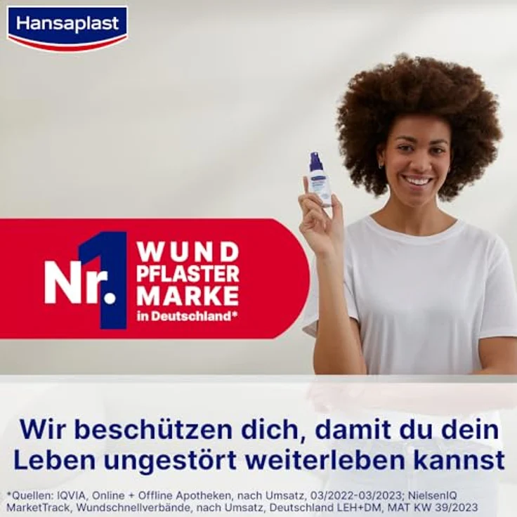 Hansaplast Wundspray zur antiseptischen Wundreinigung, 50 ml Spray – Bild 6