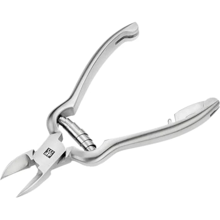 ZWILLING Nagelzange Premium, mit Pufferfeder und ergonomischer Form, besonders scharfe Schneiden für feste Finger- und Fußnägel, Silber – Bild 5