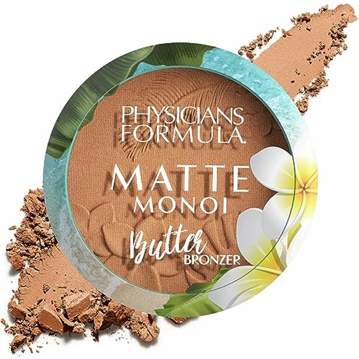 Physicians Formula Matte Monoi Butter Bronzer, Veganer Rougedeluxe mit wasserfestem Finish, 9 g – Bild 1