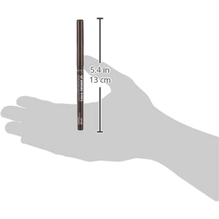 Rimmel ScandalEyes Exaggerate, automatischer Konturstift, wasserfest, 002 Chocolate Brown, 0,35 g – Bild 12