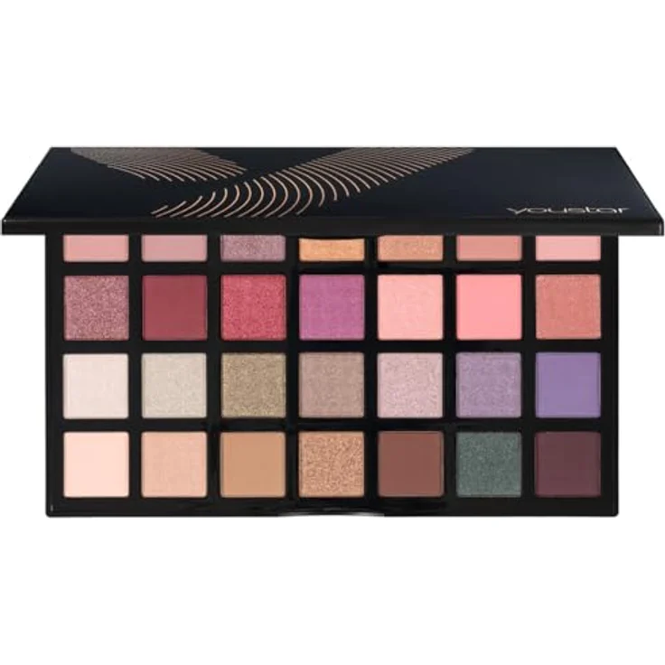 youstar Senseyetions Lidschatten Palette 28 g, 5 - Glorious Days, hochpigmentierte Formel mit integriertem Spiegel, verschiedene Finishes – Bild 1