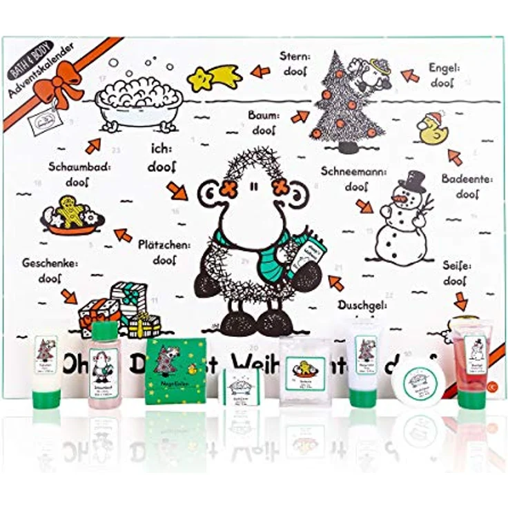 Accentra Beauty Adventskalender Sheepworld für Alle Hauttypen geeignet – Bild 3
