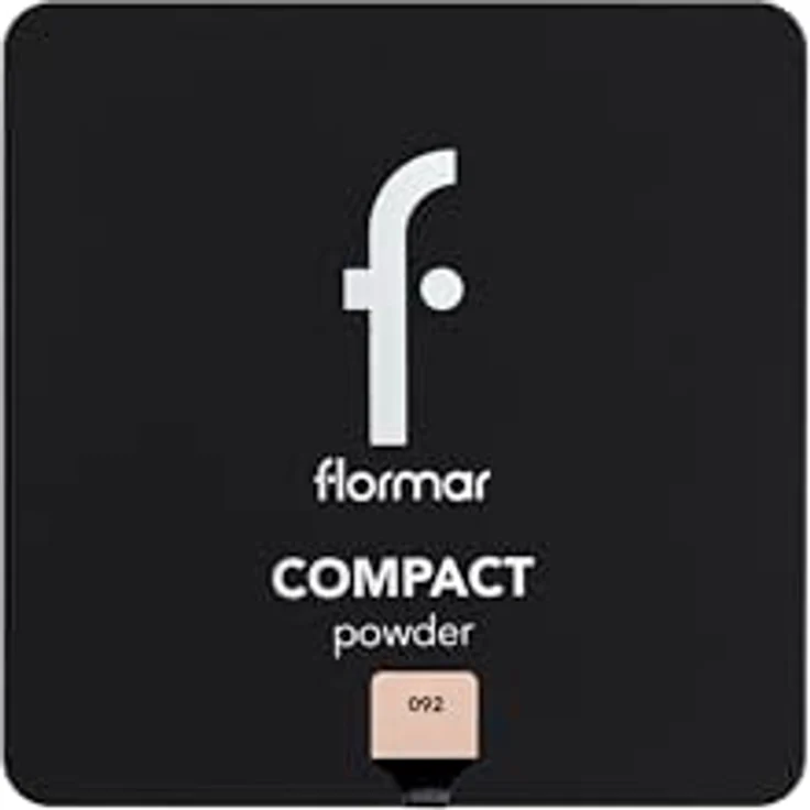 flormar Compact Powder Kompaktpuder, Matt-Effekt Farbton 092 Medium Soft Peach, 11 g – Bild 2