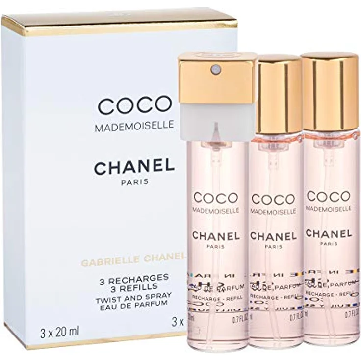 Chanel Coco Mademoiselle Twist and Spray Eau de Parfum (EdP) 3 x 20 ml – Bild 3
