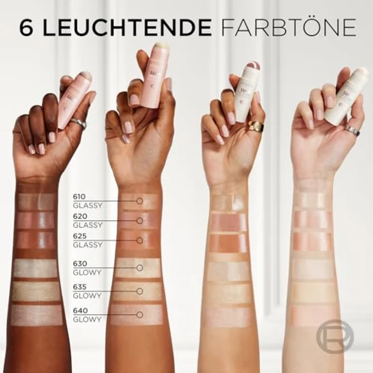 L’Oréal Paris Lumi Stick Glow, cremiger Highlighter in der Farbe 630 Cream Chic, 6.5 g – Bild 8